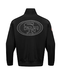 Pro Standard Men's Black San Francisco 49ers Paint The City Twill Full-Zip Jacket