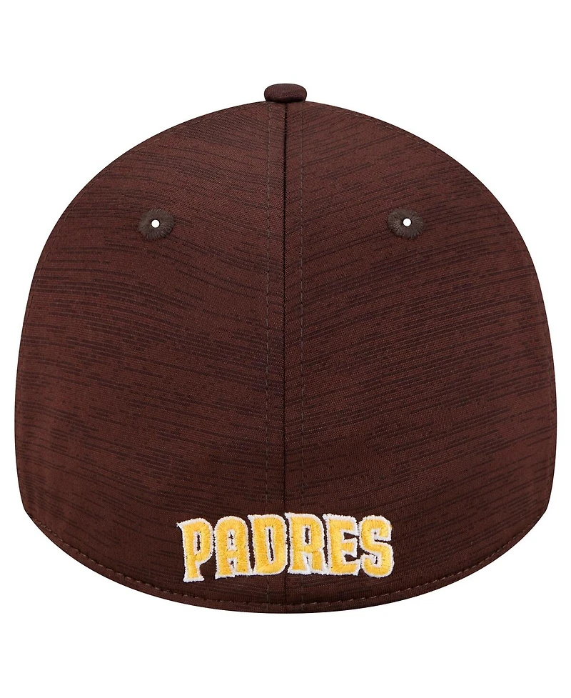 New Era Men's Brown San Diego Padres Tech 39THIRTY Flex Hat