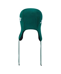 New Era Men's Green New York Jets Helmet Head Trapper Knit Hat