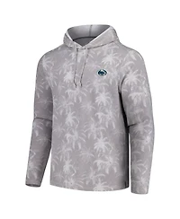 Tommy Bahama Men's Gray Penn State Nittany Lions Palm Frenzy Hoodie Long Sleeve T-Shirt