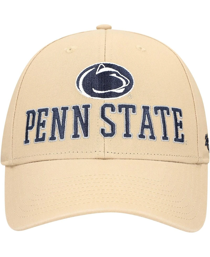 '47 Brand Men's Khaki Penn State Nittany Lions Powell Mvp Adjustable Hat
