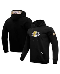 Pro Standard Men's Black Los Angeles Lakers Split Logo Pullover Hoodie