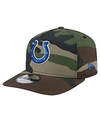 New Era Men's Camo Indianapolis Colts Woodsy 9FIFTY Snapback Hat