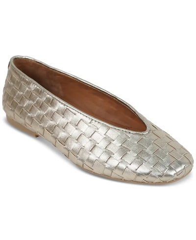 Gentle Souls Women's Willow Woven Ballet Flats