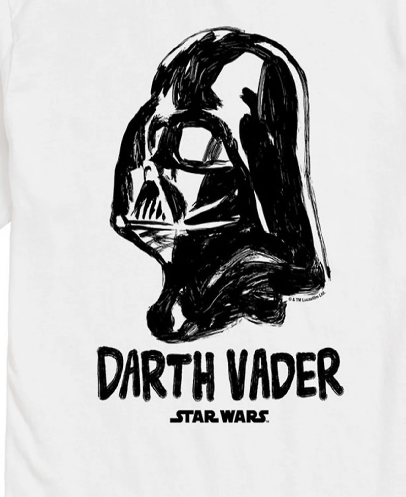 Airwaves Men's Star Wars Darth Vader Short Sleeve T-Shirt
