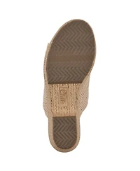 Cliffs by White Mountain Women's Biando Wedge Slip-On Sandals