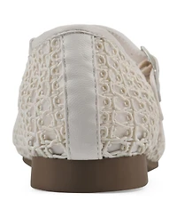 Cliffs by White Mountain Women's Besnik Mary Jane Round Toe Flats