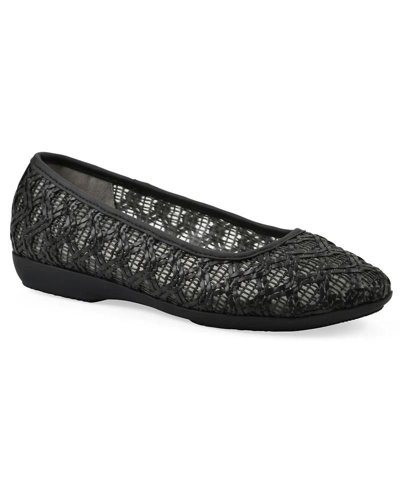 Cliffs by White Mountain Women's Cariann Ballet Round Toe Flats