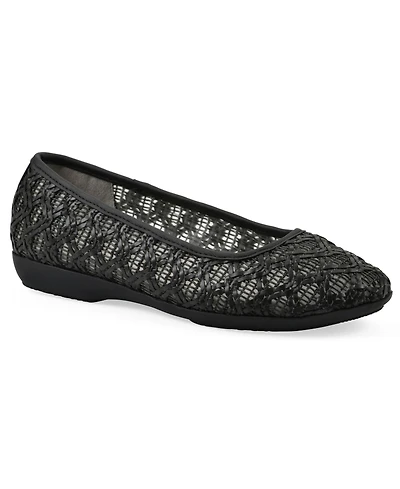 Cliffs by White Mountain Women's Cariann Ballet Round Toe Flats