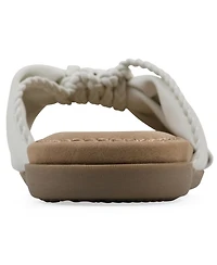 Cliffs by White Mountain Women's Fasha Slide Slip-On Sandals