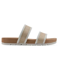 Cliffs by White Mountain Women's Tropical Slide Slip-On Sandals