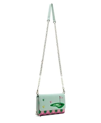 Betsey Johnson Drive Me Crazy Mini Crossbody Bag