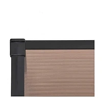 Door Canopy Black 94.1"x35.4" Polycarbonate