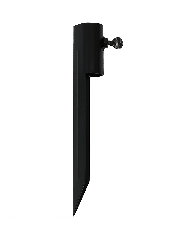 Outdoor Universal Steel Metal Ground Stake Accessory for Patio and Lawn Torches