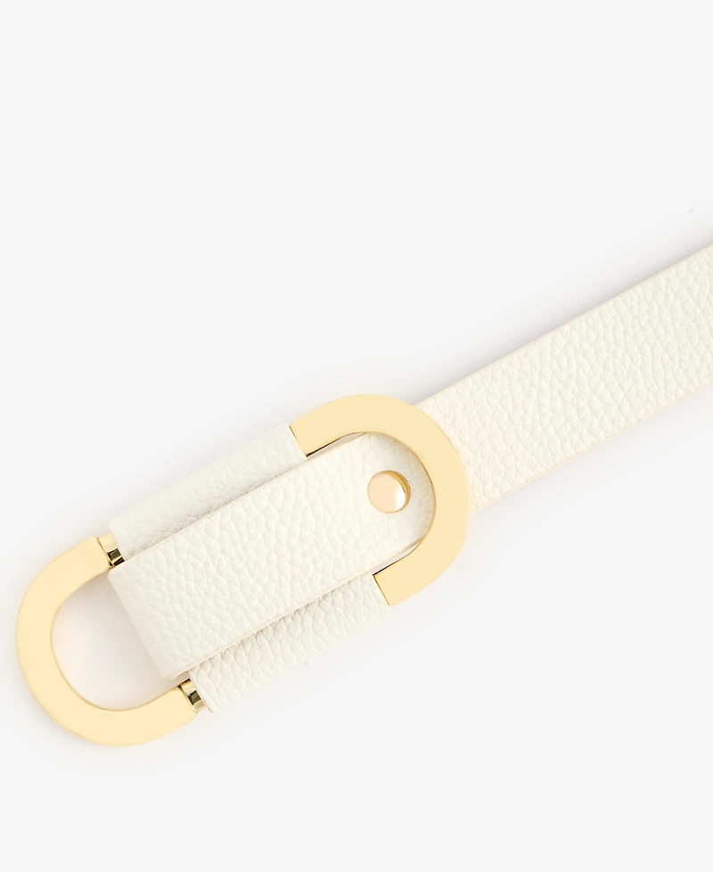 On 34th Pull-Through Skinny Belt, Exclusively at Macy's