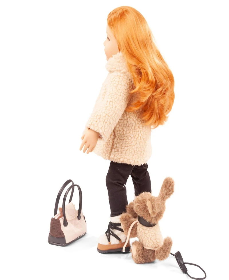 Gotz Hannah Loves Her Puppy Dog Standing Doll