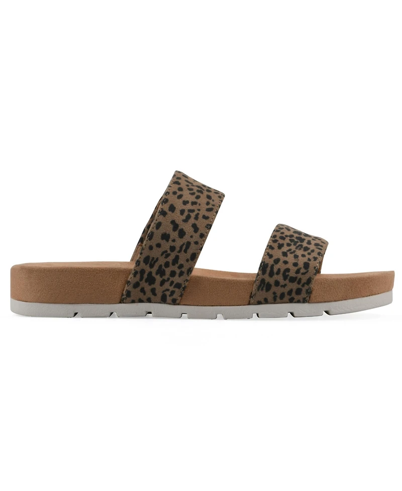 Cliffs by White Mountain Women's Tahlie Slide Slip-On Sandals