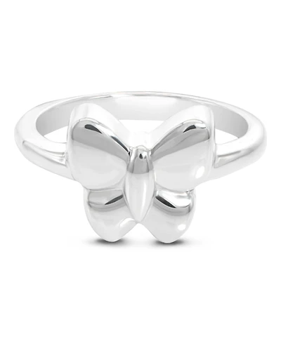 Devata Butterfly Ring in Sterling Silver