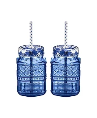 Godinger Claro Mason Jars, Set of 2