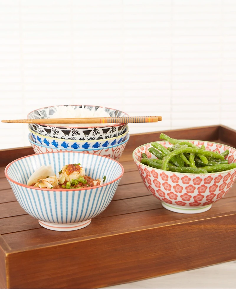 Rsvp International oz. Japanese Porcelain Bowls