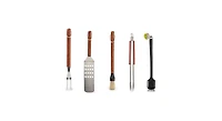 Rsvp International Set of 5 Stainless Steel Barbeque Tools