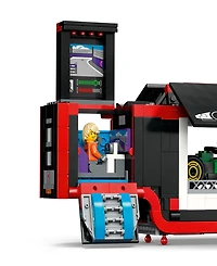 Lego City F1 Truck with RB20 and AMR24 F1 Car Toys 60445, 1086 Pieces
