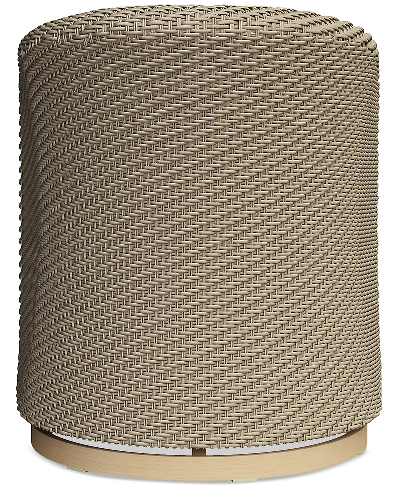 Reid Outdoor Dining Swivel Chair, Created for Macy's