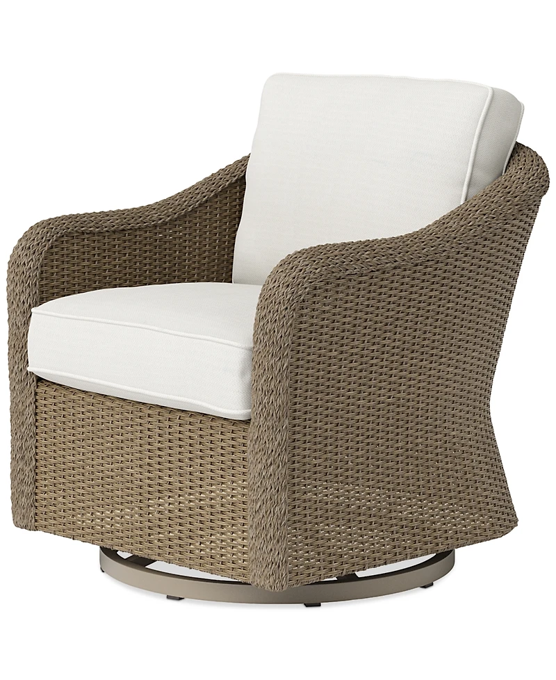 Sonetta Outdoor Swivel Chair, Created for Macy's