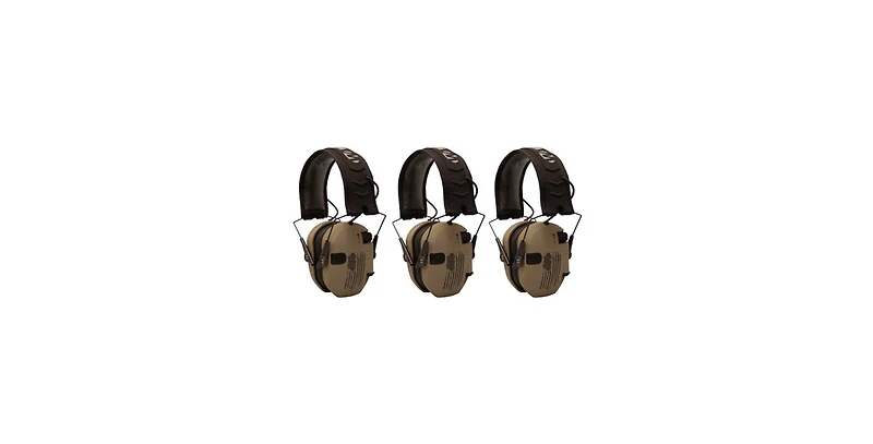 Walker s Razor Shooting Muffs (Distressed Flag) 3-Pack