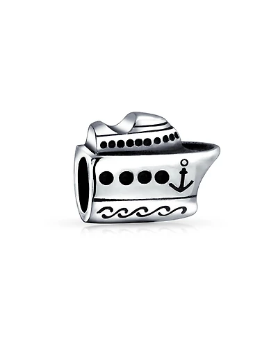 Bling Jewelry Ocean Liner Yacht Charm Bead Sterling Silver European Bracelet