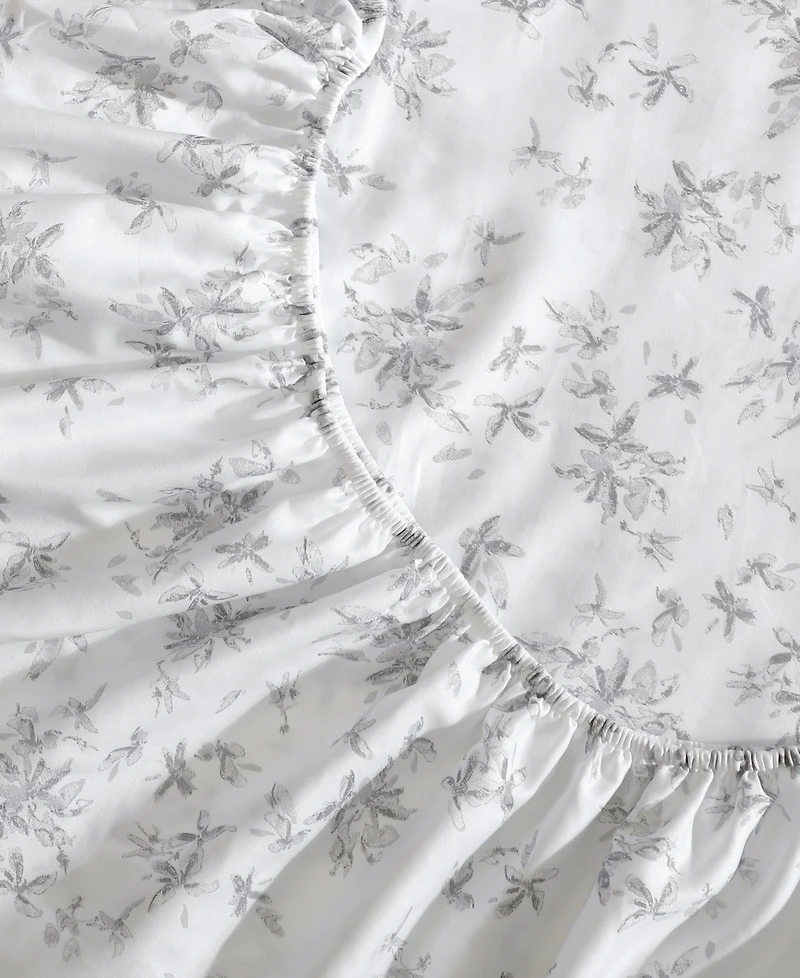 Calvin Klein Printed 300-Thread Count Cotton Sateen 4-Pc. Sheet Set