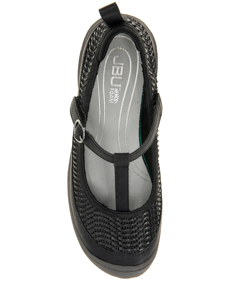 Jbu Women's Summer Mary Jane Flat Shoe