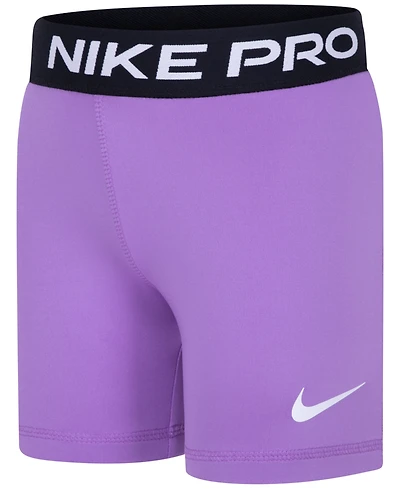 Nike Toddler & Little Girls Dri-fit Jersey Logo Bike Shorts