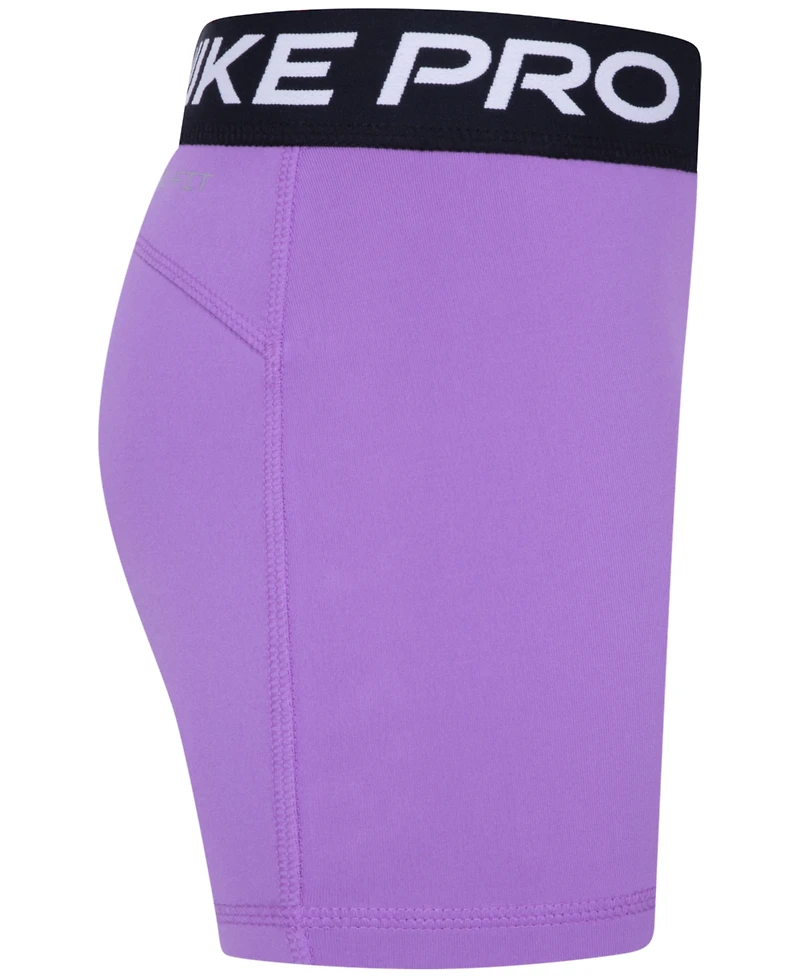 Nike Toddler & Little Girls Dri-fit Jersey Logo Bike Shorts