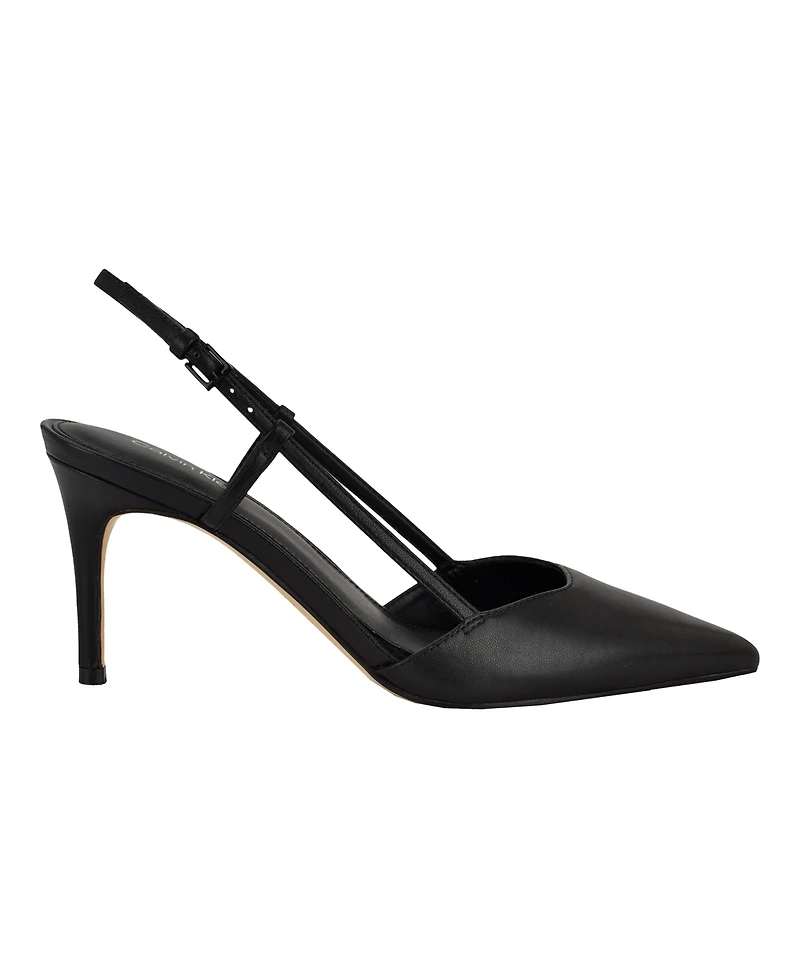 Calvin Klein Women's Jesa Pointy Toe Dress Slingback Pumps