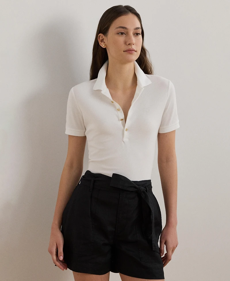 Lauren Ralph Pique Polo Shirt