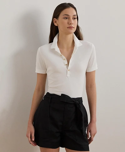 Lauren Ralph Pique Polo Shirt
