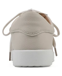 White Mountain Women's Uniform Lace-Up Sneakers