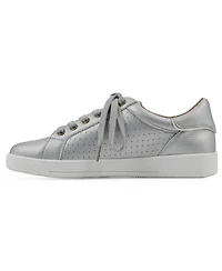 White Mountain Women's Uniform Lace-Up Sneakers