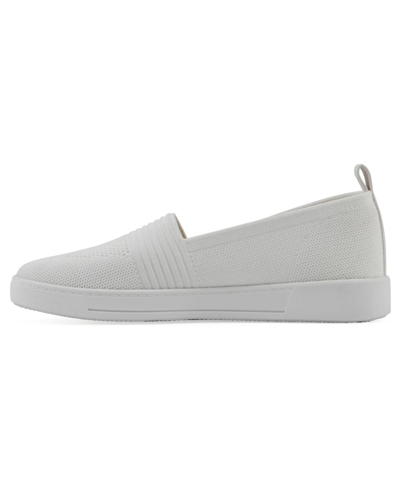 White Mountain Women's Upright Slip-On Sneakers