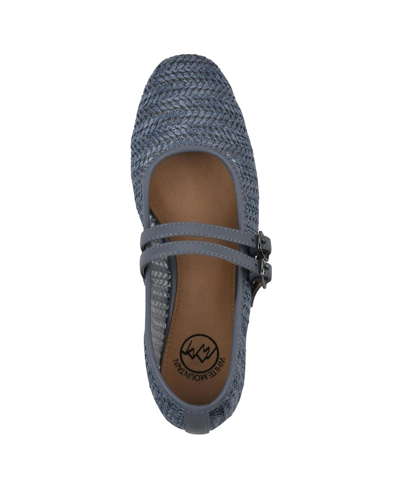 White Mountain Women's Bocage Mary Jane Flats