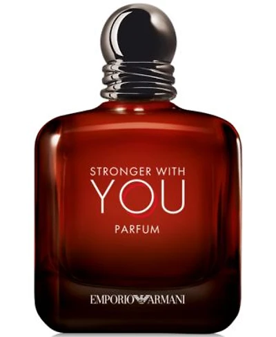 Emporio Armani Mens Stronger With You Parfum Fragrance Collection