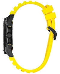 Citizen Men's Sport Casual Brycen Yellow Silicone Strap Watch 44.8mm