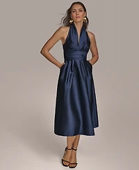 Donna Karan New York Women's A-Line Halter Dress