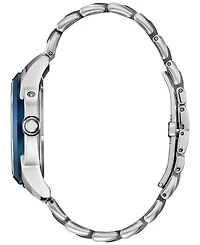 Citizen Men's Classic Calendrier Silver-Tone Stainless Steel Bracelet Watch 41.8mm