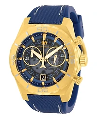 Technomarine Men's Tm-519009 Reef Quartz Chronograph Transparent, Blue Dial Watch
