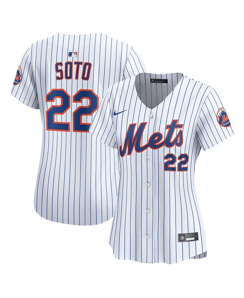Nike Women's Juan Soto White New York Mets Home Limited Player Jersey
