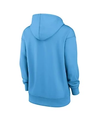 Nike Women's Powder Blue Milwaukee Brewers Authentic Collection City Connect Performance Pullover Hoodie