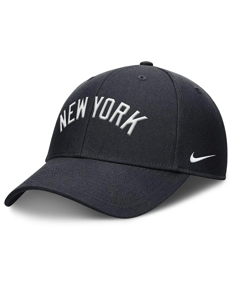 Nike Men's Navy New York Yankees Rise Gaberdine Adjustable Hat
