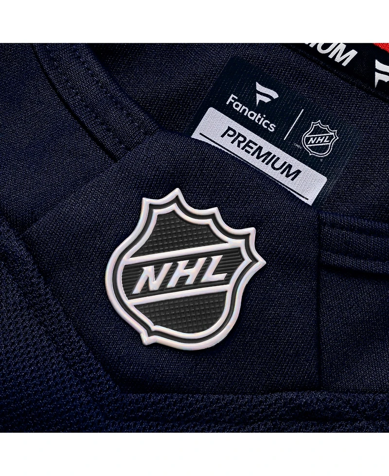 Fanatics Men's Philipp Grubauer Deep Sea Blue Seattle Kraken Home Premium Jersey